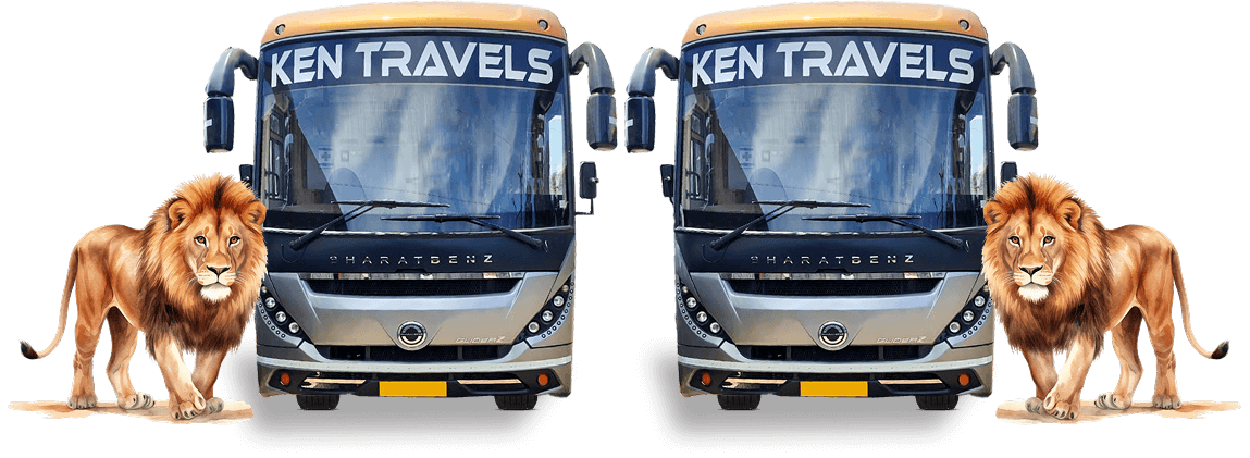 KEN TRAVELS bus images